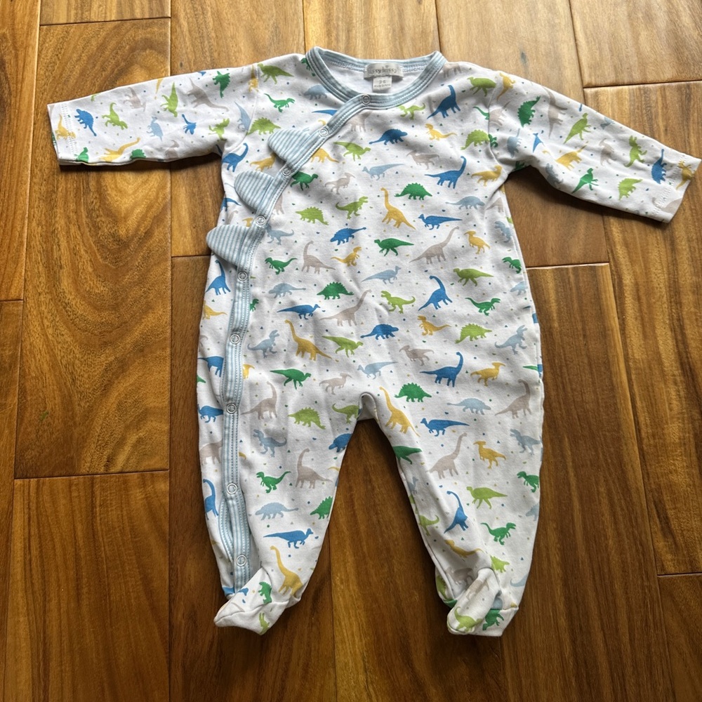 Kissy Kissy Footed Dinosaur Pajamas
